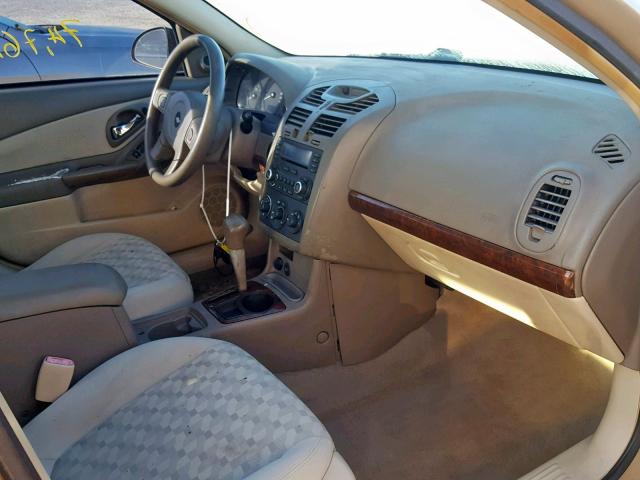 1G1ZT52875F302123 - 2005 CHEVROLET MALIBU LS GOLD photo 5