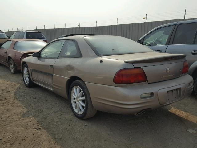 4C3AU52N8WE139063 - 1998 CHRYSLER SEBRING LX BEIGE photo 3