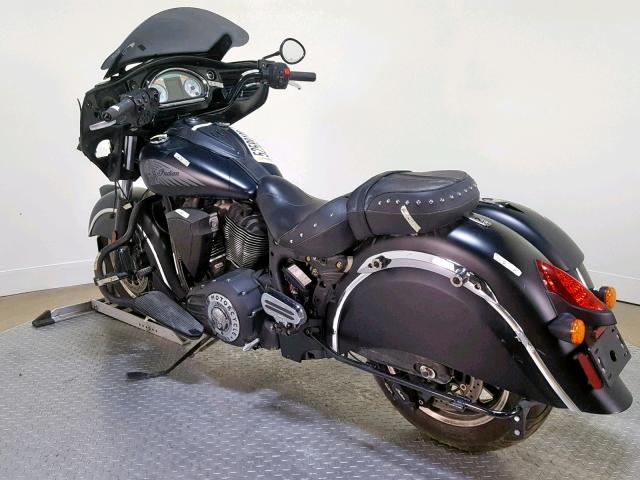 56KTCDAA3H3339018 - 2017 INDIAN MOTORCYCLE CO. CHIEFTAIN BLACK photo 6