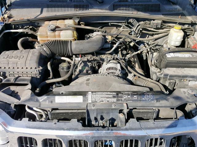 1J4GL58K55W579364 - 2005 JEEP LIBERTY LI BLUE photo 7