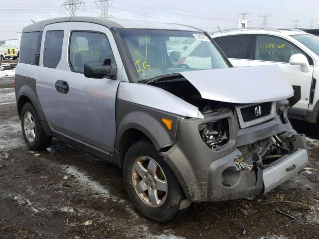 5J6YH18533L002047 - 2003 HONDA ELEMENT EX SILVER photo 1