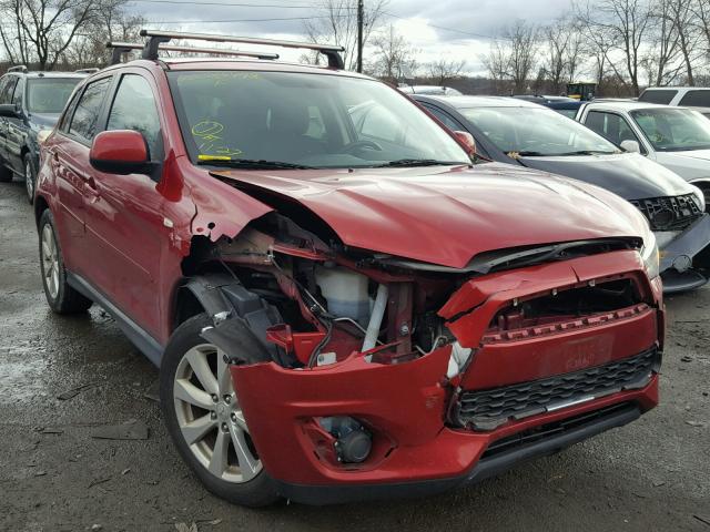 4A4AR3AU2FE048021 - 2015 MITSUBISHI OUTLANDER RED photo 1