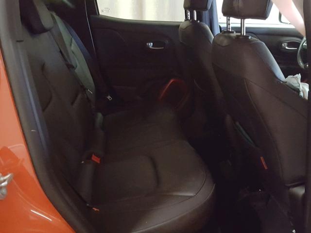 ZACCJBCB1HPF16621 - 2017 JEEP RENEGADE T ORANGE photo 6