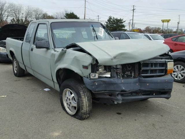 1B7GL23X8TS677705 - 1996 DODGE DAKOTA GRAY photo 1