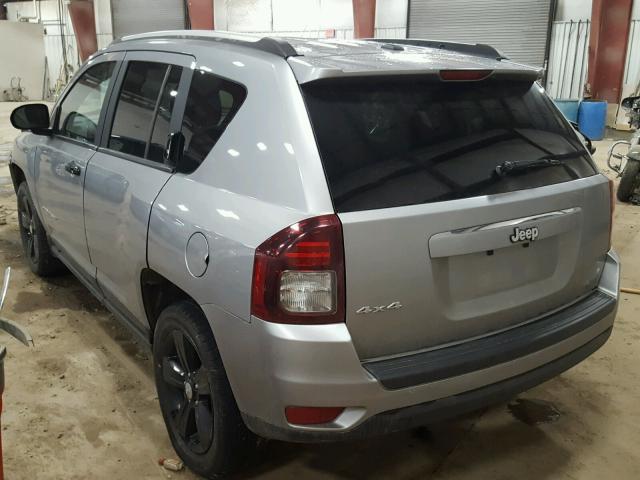 1C4NJDBB5HD144270 - 2017 JEEP COMPASS SP GRAY photo 3