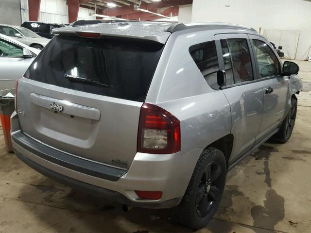 1C4NJDBB5HD144270 - 2017 JEEP COMPASS SP GRAY photo 4