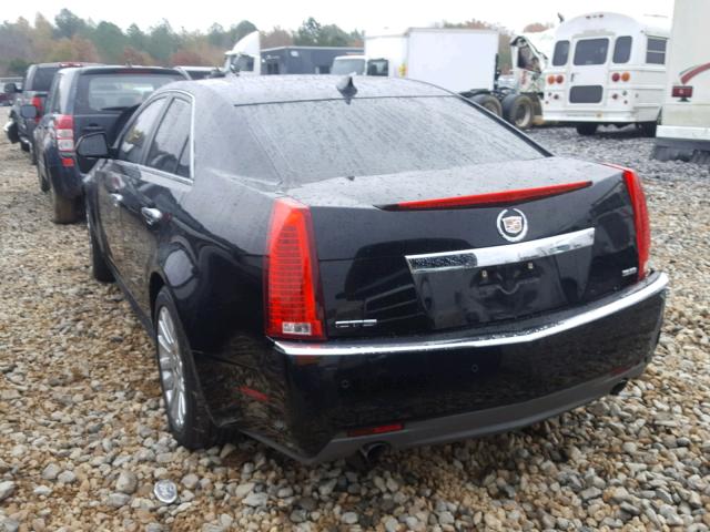 1G6DP5E38C0116552 - 2012 CADILLAC CTS PREMIU BLACK photo 3