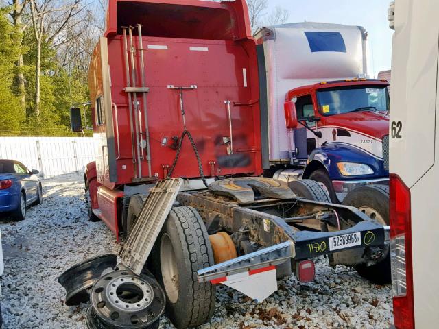 1XPHD49X2BD127552 - 2011 PETERBILT 386 RED photo 3