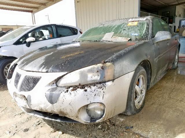 2G2WS522741307387 - 2004 PONTIAC GRAND PRIX GRAY photo 2