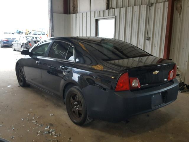 1G1ZA5E02AF106838 - 2010 CHEVROLET MALIBU LS 黑色 照片 3