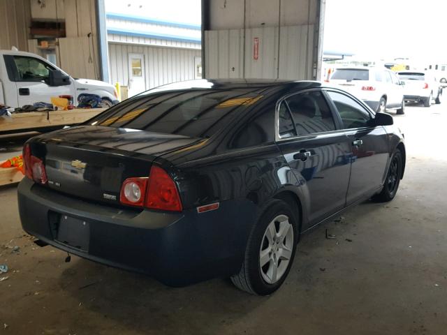 1G1ZA5E02AF106838 - 2010 CHEVROLET MALIBU LS 黑色 照片 4