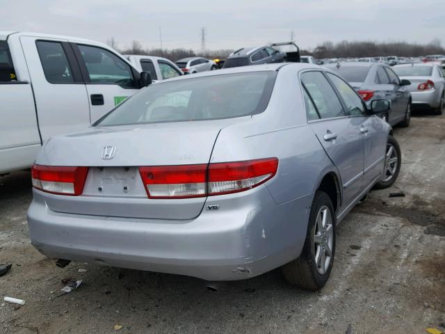 1HGCM66583A002800 - 2003 HONDA ACCORD SILVER photo 4