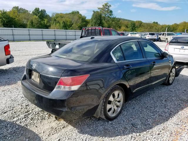 1HGCP2F89AA154270 - 2010 HONDA ACCORD EXL BLACK photo 4