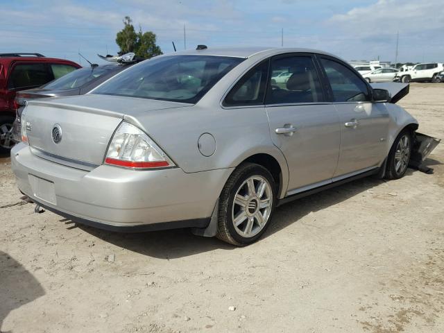 1MEHM42W48G620058 - 2008 MERCURY SABLE PREM SILVER photo 4