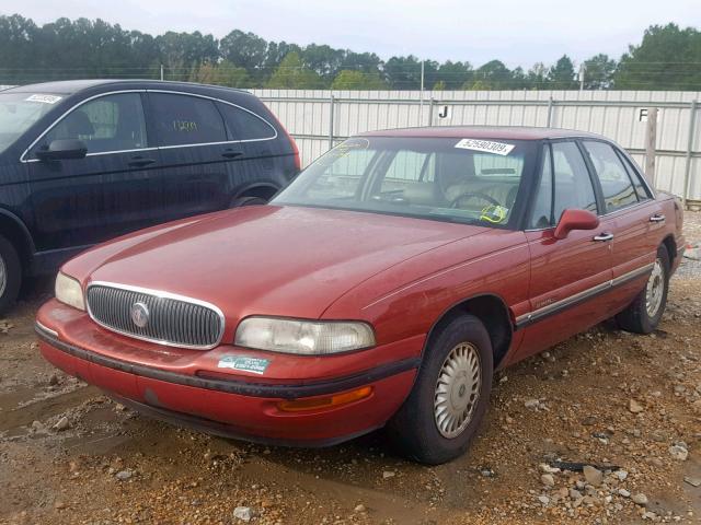 1G4HP52K8WH426258 - 1998 BUICK LESABRE CU BURGUNDY photo 2