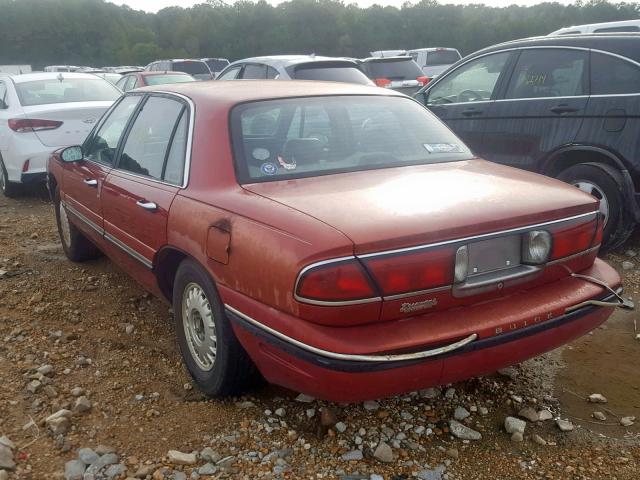 1G4HP52K8WH426258 - 1998 BUICK LESABRE CU BURGUNDY photo 3