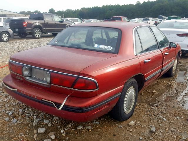 1G4HP52K8WH426258 - 1998 BUICK LESABRE CU BURGUNDY photo 4