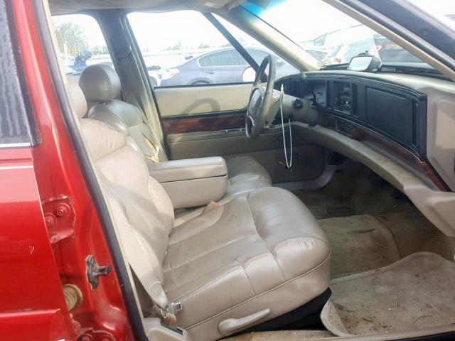 1G4HP52K8WH426258 - 1998 BUICK LESABRE CU BURGUNDY photo 5