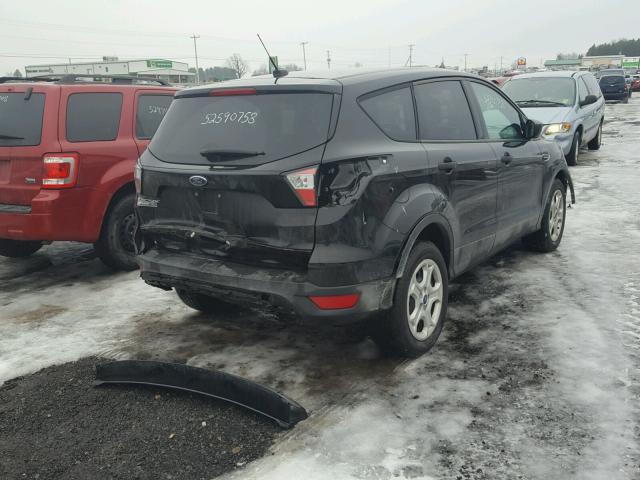 1FMCU0F78JUB62907 - 2018 FORD ESCAPE S BLACK photo 4