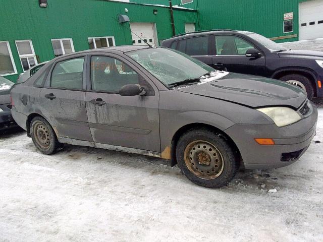 1FAFP34N67W144131 - 2007 FORD FOCUS ZX4 GRAY photo 1