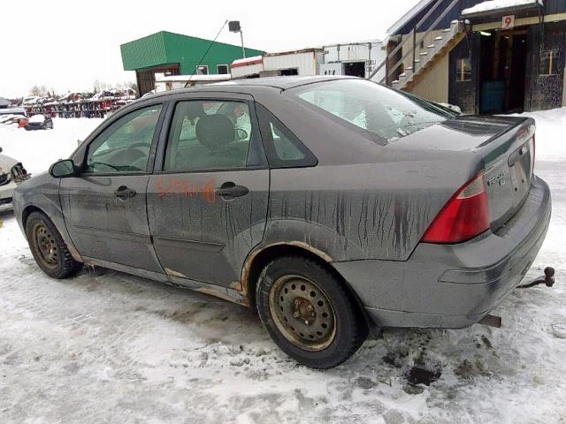 1FAFP34N67W144131 - 2007 FORD FOCUS ZX4 GRAY photo 3