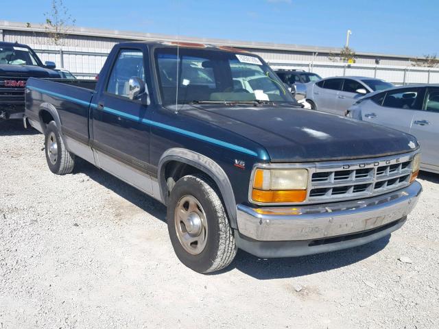 1B7FL26X1SS312496 - 1995 DODGE DAKOTA TEAL photo 1