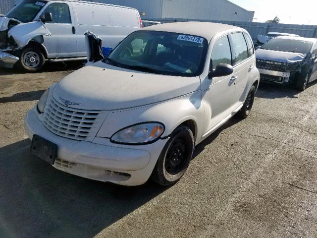 3C4FY48B74T309845 - 2004 CHRYSLER PT CRUISER WHITE photo 2