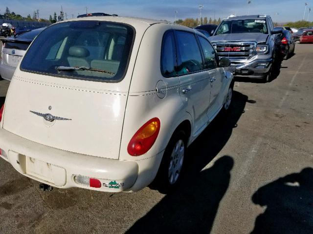 3C4FY48B74T309845 - 2004 CHRYSLER PT CRUISER WHITE photo 4