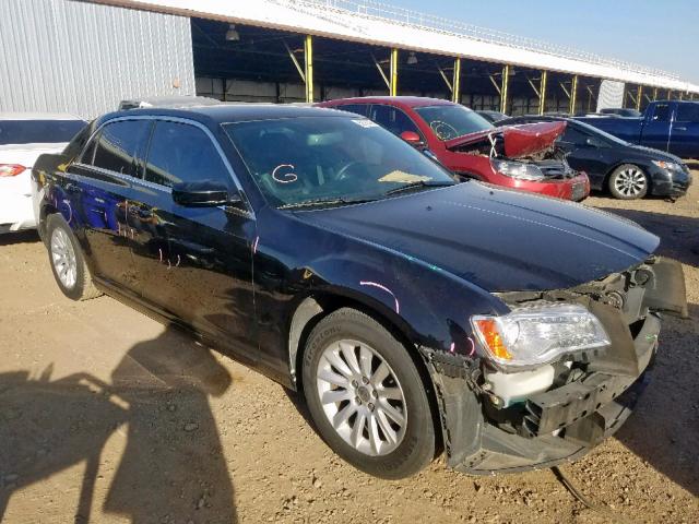 2C3CCAAG7DH633669 - 2013 CHRYSLER 300 BLACK photo 1