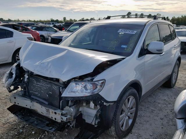 4S4WX9GD2B4401625 - 2011 SUBARU TRIBECA LI WHITE photo 2