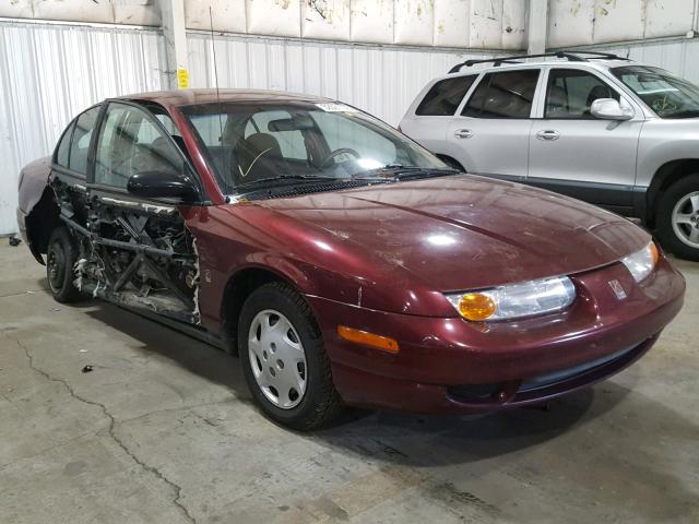 1G8ZH52812Z220546 - 2002 SATURN SL1 BURGUNDY photo 1