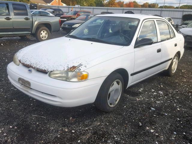 1Y1SK52801Z443342 - 2001 CHEVROLET GEO PRIZM 白色 照片 2