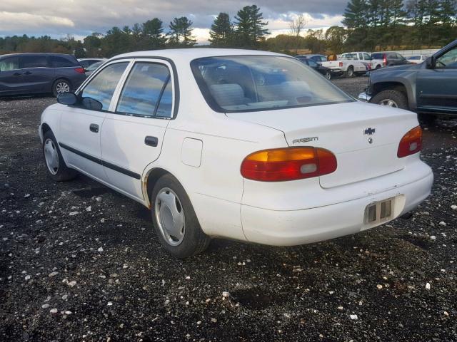 1Y1SK52801Z443342 - 2001 CHEVROLET GEO PRIZM 白色 照片 3