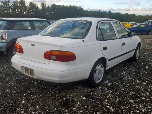 1Y1SK52801Z443342 - 2001 CHEVROLET GEO PRIZM 白色 照片 4