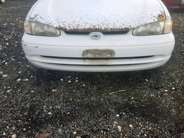 1Y1SK52801Z443342 - 2001 CHEVROLET GEO PRIZM 白色 照片 9