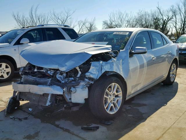 1G11D5RR7DF101300 - 2013 CHEVROLET MALIBU 1LT SILVER photo 2