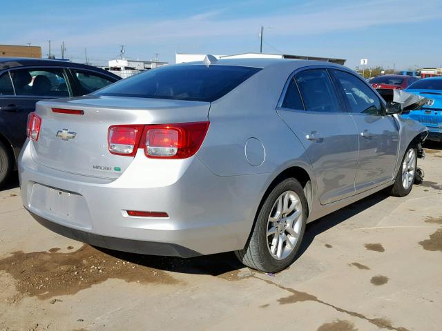1G11D5RR7DF101300 - 2013 CHEVROLET MALIBU 1LT SILVER photo 4