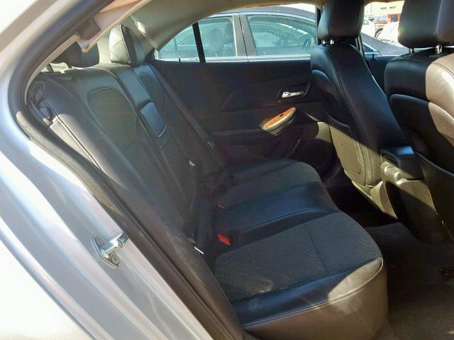 1G11D5RR7DF101300 - 2013 CHEVROLET MALIBU 1LT SILVER photo 6