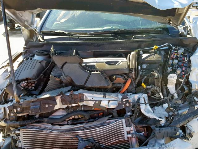 1G11D5RR7DF101300 - 2013 CHEVROLET MALIBU 1LT SILVER photo 7