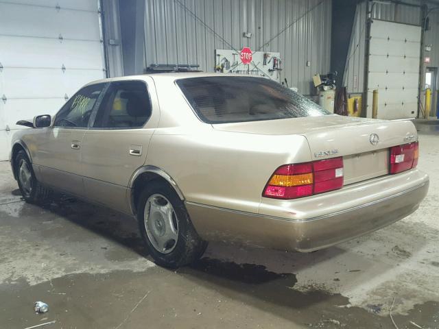 JT8BH28F6Y0167429 - 2000 LEXUS LS 400 TAN photo 3