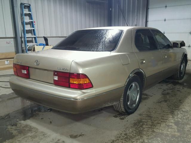 JT8BH28F6Y0167429 - 2000 LEXUS LS 400 TAN photo 4