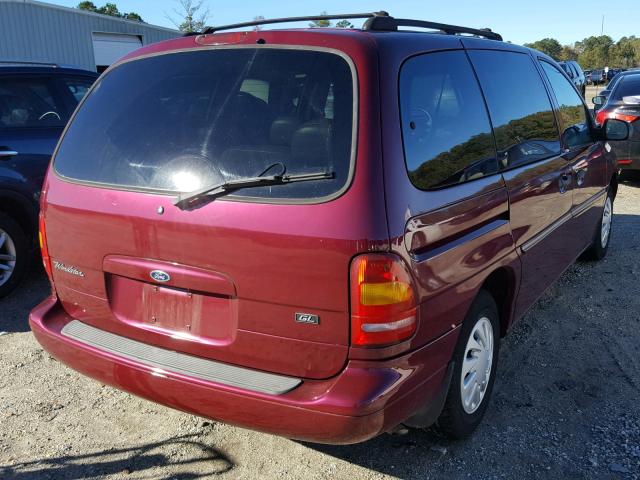 2FMZA51UXWBD62567 - 1998 FORD WINDSTAR W RED photo 4