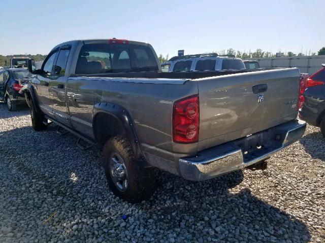 3D7MX38C57G720547 - 2007 DODGE RAM 3500 S TAN photo 3