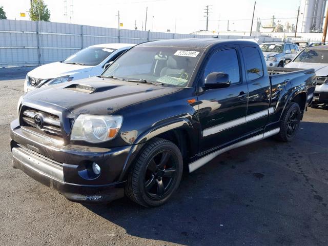 5TETU22N06Z197315 - 2006 TOYOTA TACOMA X-R BLACK photo 2