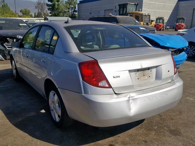 1G8AJ58F56Z162339 - 2006 SATURN ION LEVEL SILVER photo 3