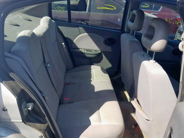 1G8AJ58F56Z162339 - 2006 SATURN ION LEVEL SILVER photo 6