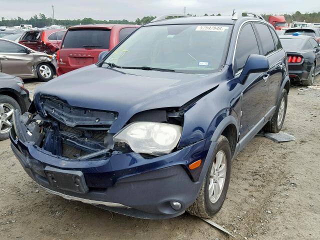 3GSDL43N98S715021 - 2008 SATURN VUE XE BLUE photo 2