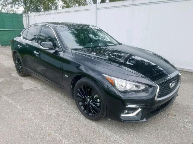 JN1EV7AP5KM540373 - 2019 INFINITI Q50 LUXE BLACK photo 1