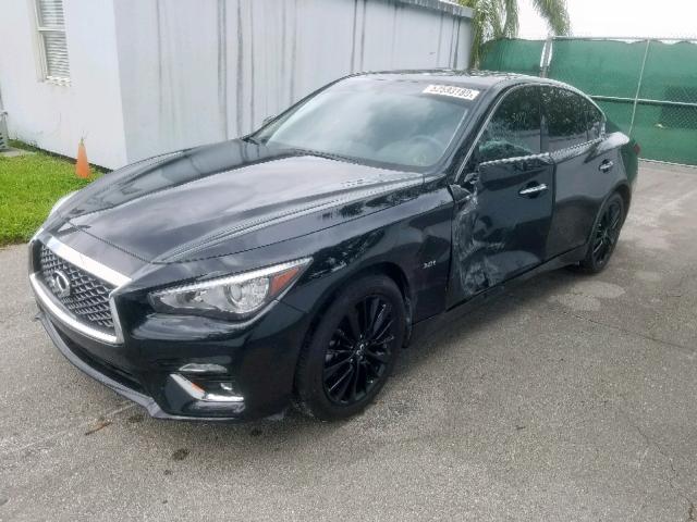 JN1EV7AP5KM540373 - 2019 INFINITI Q50 LUXE BLACK photo 2