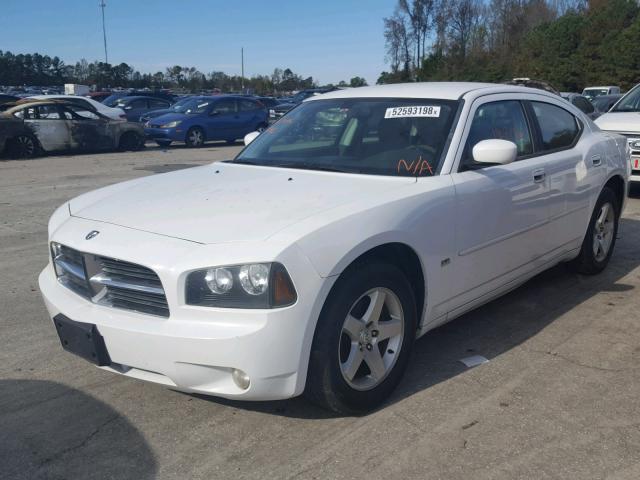 2B3CA3CV9AH277084 - 2010 DODGE CHARGER SX WHITE photo 2